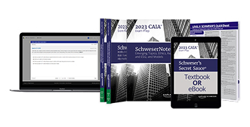 2023 CAIA Level 2 Schweser Notes 자세히보기